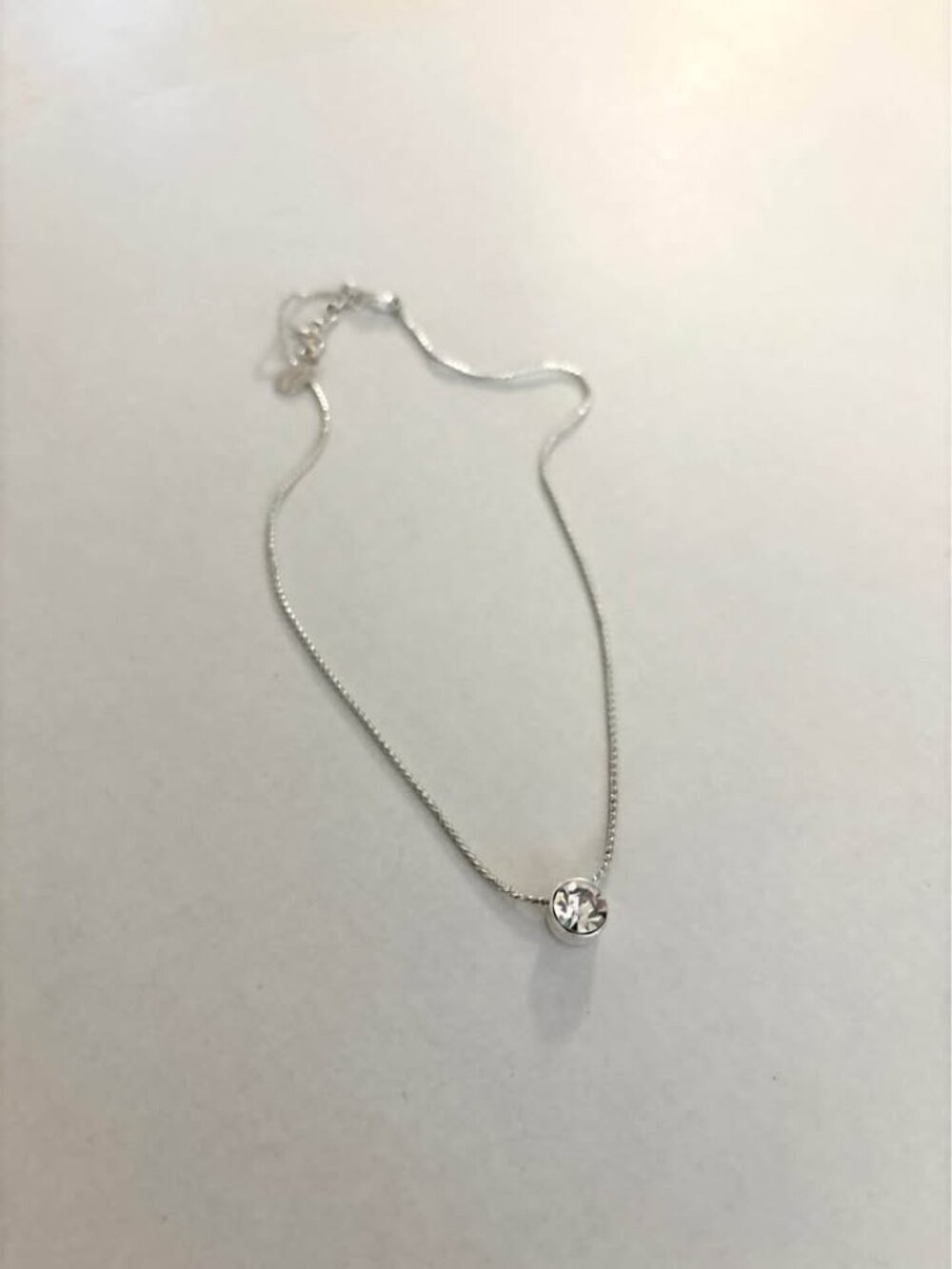 Jones New York (JNY) Crystal Pendant Necklace – Minimalist Jewelry - Picture 9 of 9